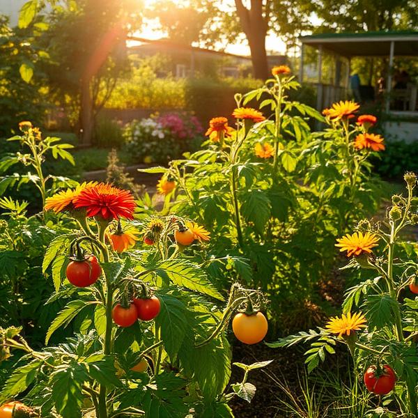 Urban re-wilding garden